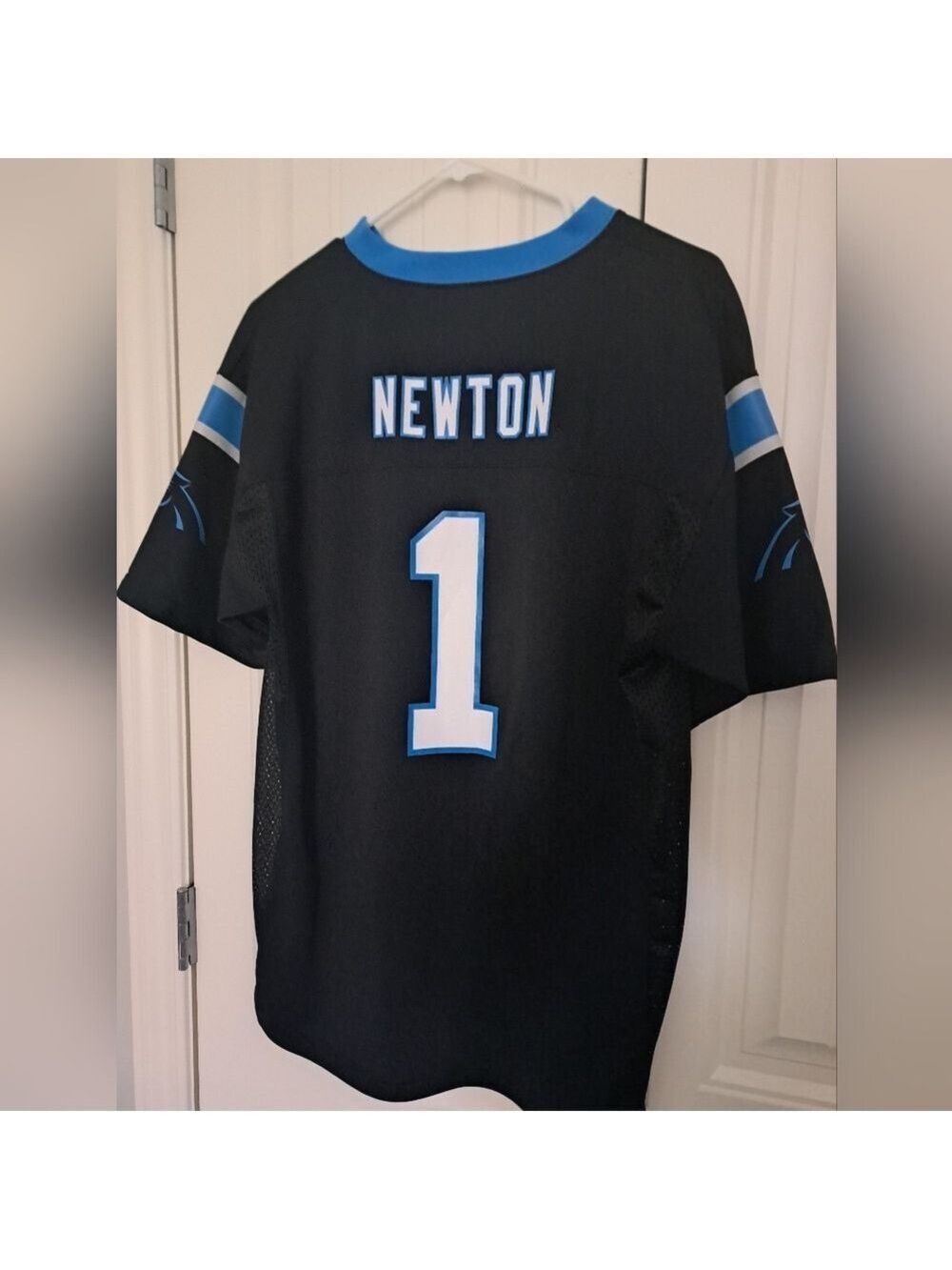 NFL Players Team Apparel NEWTON 1 Carolina Panthers Cam Newton JERSEY YOUTH  XL